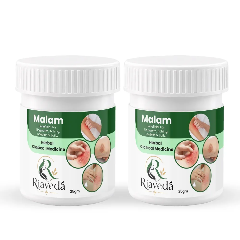Riaveda Herbal Malam – 2 Jar bundle pack