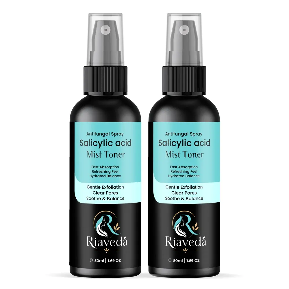 Riaveda Salicylic Acid Mist Toner – pack of 2 twin bottles
